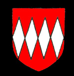 The Daubeney family arms
